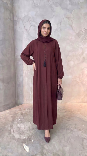 Nida Pleated Abaya