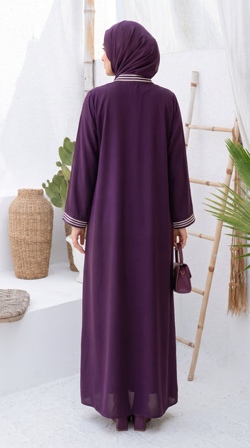 Nida Stripe Abaya