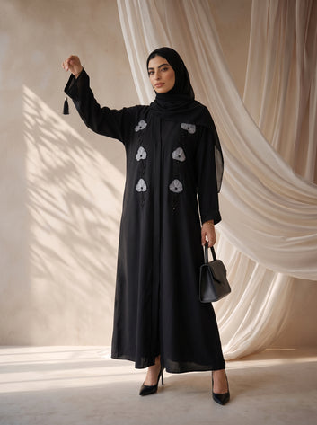 Signature Embroidery Abaya